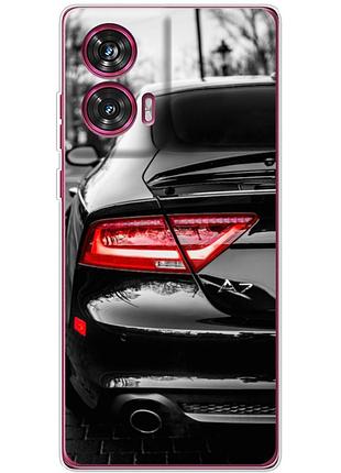 Чохол силіконовий з картинкою на motorola edge 50 fusion (машина, audi a7)