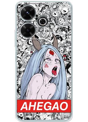 Чехол силиконовый с картинкой на xiaomi redmi 13 (аниме, anime)