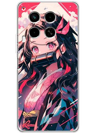 Чохол силіконовий з картинкою на tecno camon 30 (аніме, anime)