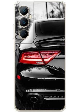 Чехол силиконовый с картинкой на realme c65 (машина, audi a7)