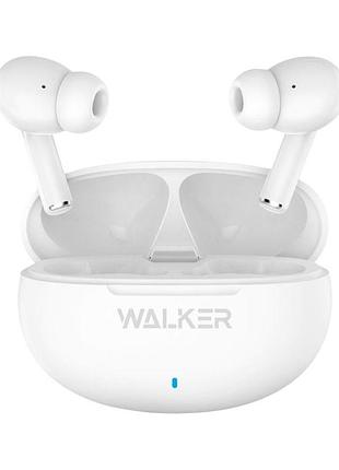Наушники bluetooth walker wts-60 enc white