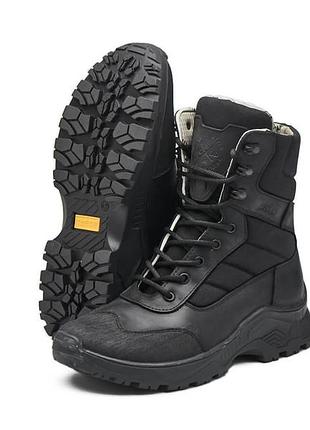 Берцы демисезонные мембрана winterfrost wf800 (-10°c до +10°c.) черные