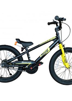 Велосипед-беговел royal baby freestyle rb14-30 детский двухколесный 14" черный