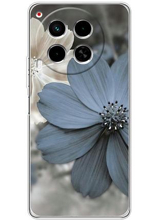 Чехол силиконовый с картинкой на tecno camon 30 (цветок гербера)