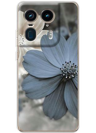 Чехол силиконовый с картинкой на motorola edge 50 ultra (цветок гербера)