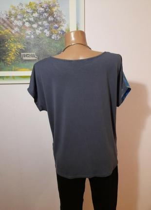 Стильная блузка с трикотажной спинкой2 фото