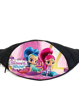 Поясная сумка бананка шиммер и шайн (gb- shimmer & shine 01) gear bag черная