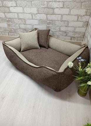Лежанка "comfort" (лежак) для тварин кошек та собак 700, 550