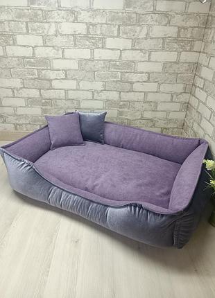 Лежанка "comfort" (лежак) для тварин кошек та собак 800, 600