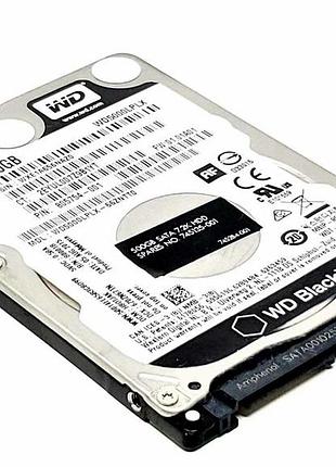 Жесткий диск western digital 500gb 7200rpm 32mb (wd5000lplx) 2.5" sataiii бу