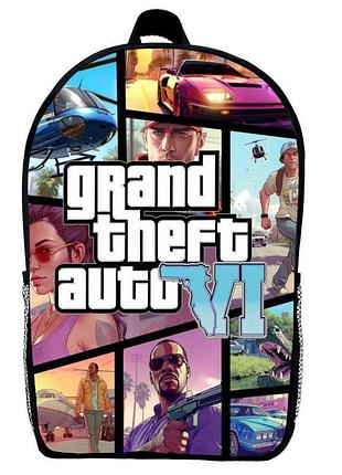 Рюкзак гта (school gear bag gta 06) черный, 39 х 27 х 14 см