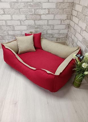 Лежанка "comfort" (лежак) для тварин кошек та собак 900, 650