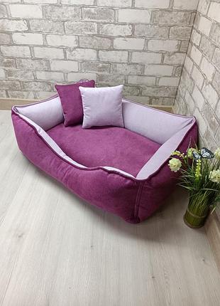 Лежанка "comfort" (лежак) для тварин кошек та собак 800, 600