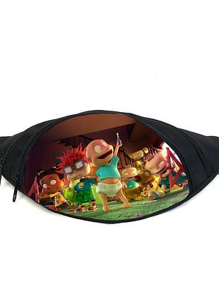 Поясная сумка бананка ох уж эти детки (gb- rugrats 03) gear bag черная