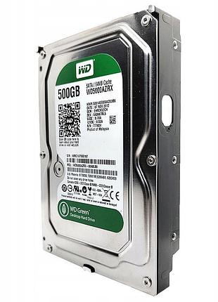 Жесткий диск western digital 500gb 7200rpm 64mb (wd5000azrx) 3.5" sataiii бу