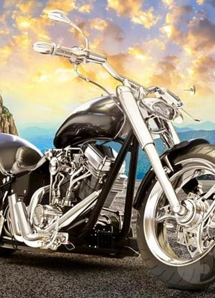 Алмазная мозаика colorart 40x50 мотоцикл sp125