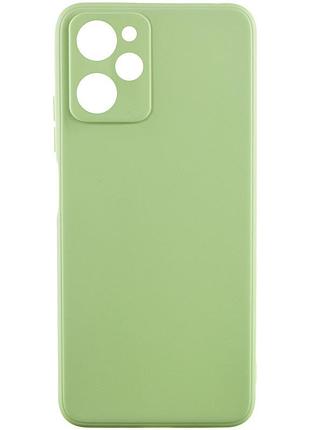 Чехол fiji soft для xiaomi redmi note 12 pro speed силикон бампер фисташковый