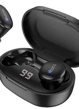 Наушники bluetooth беспроводные hoco ew11 вакуумные с микрофоном black