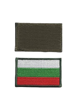 Шеврон всу, военный / армейский, болгария, на липучке, 5 см * 8 см