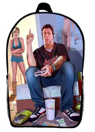 Рюкзак гта (school gear bag gta 05) черный, 39 х 27 х 14 см