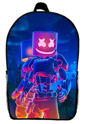 Рюкзак фортнайт (school gear bag fortnite 03) черный, 39 х 27 х 14 см