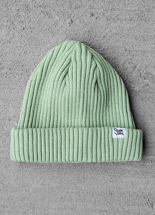 Шапка м'ятного кольору staff 8 mint