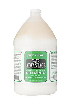 Шампунь-кондиционер 2 в 1, придающий объем chris christensen fair advantage premium volumizing (разлив мл) 200 мл на розлив