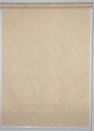 Рулонная штора вода какао 425*1500