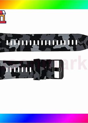 Bs ремешок для смарт best mix часов k59 camo grey силиконовый камуфляжный для мужчин и женщин с пряжко bas77/n