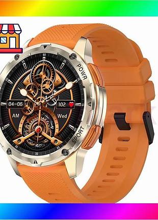 Bs умные часы modfit best mix base t2 gold-orange спортивные часы для мужчин с мониторингом сердечного bas77/n
