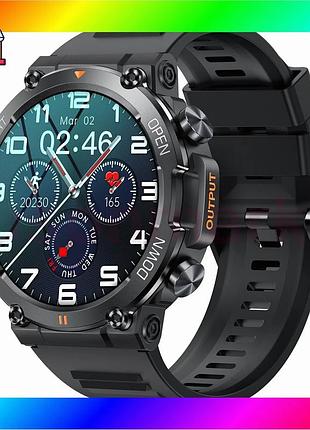 Bs умные часы modfit best mix hunter черные 36 мм фитнес-трекер для мужчин пульсометр с bluetooth bas77/n