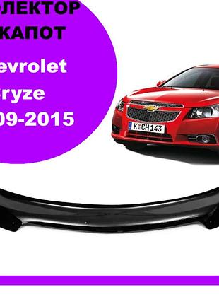 Дефлектор капота chevrolet cruze 2009-2015