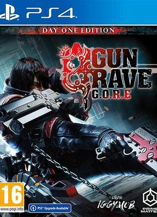 Дискова версія гри gungrave gore - day one edition ps4