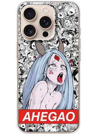 Чехол силиконовый с картинкой на iphone 16 pro (аниме, anime)