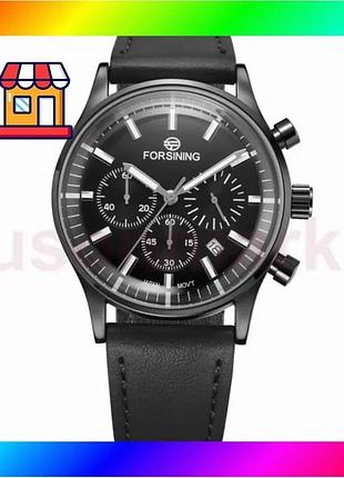 Bs часы наручные forsining best mix 831 aii black стильные мужские механические часы для повседневного bas77/n