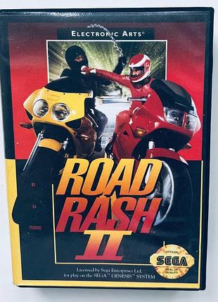 Road rash ii, б/в, англійська версія - картридж для sega genesis