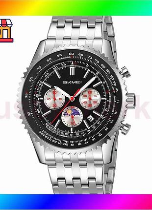 Bs часы skmei 9348bk best mix black мужские кварцевые с люминесцентной подсветкой для повседневного но bas77/n