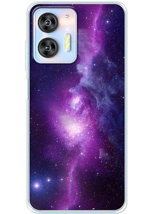 Чохол силіконовий з картинкою на oukitel c36 (космос)