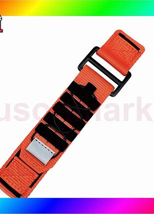 Bs ремешок для часов best mix nylon pro orange 20 мм нейлоновый оранжевый для мужчин женщин унисекс с bas77/n
