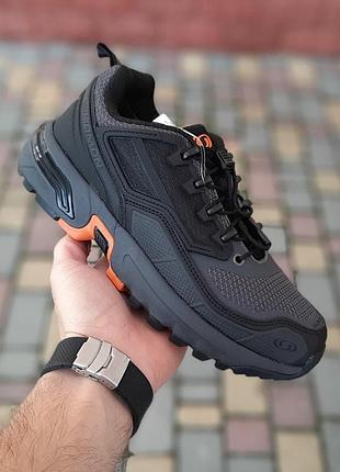 Чоловічі зимові сірі кросівки salomon acs + ft теплі зимові термо кросівки саломон ацс з горетекс 43(27.5см)