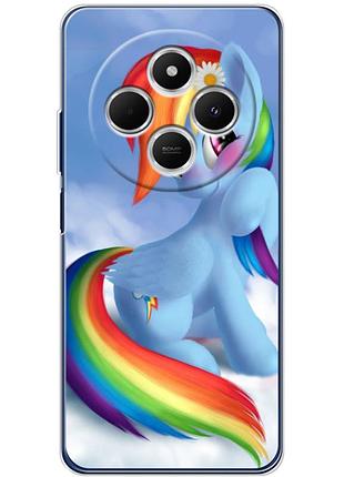 Чехол силиконовый с картинкой на xiaomi redmi 14c 4g (литл пони, my little pony)
