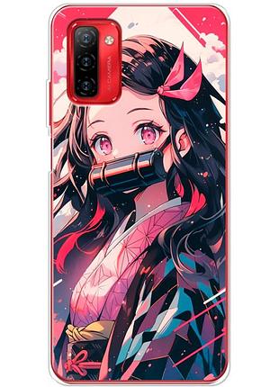 Чехол силиконовый с картинкой на ulefone note 12p (аниме, anime)
