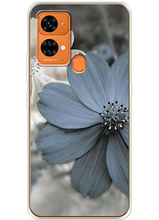 Чохол силіконовий з картинкою на oukitel c33 (квітка гербера)