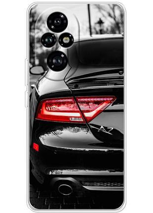 Чехол силиконовый с картинкой на huawei honor 200 pro (машина, audi a7)
