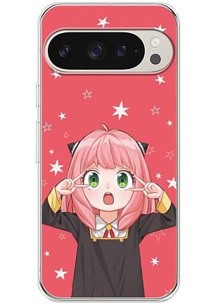 Чохол силіконовий з картинкою на google pixel 9 pro (аніме, anime)