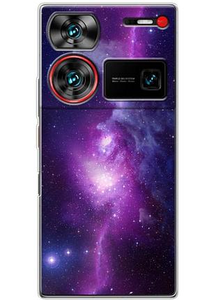 Чохол силіконовий з картинкою на zte nubia z60 ultra (космос)