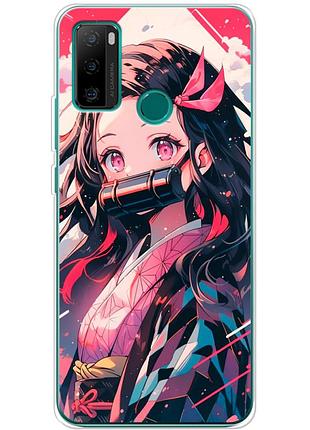 Чохол силіконовий з картинкою на ulefone note 10p (аніме, anime)