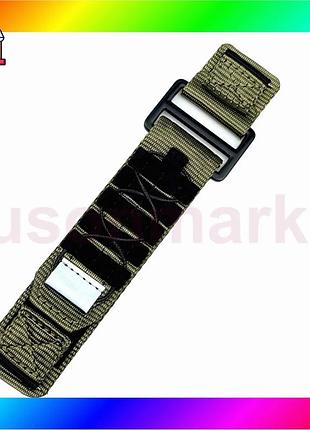 Bs ремешок для часов best mix nylon pro army green 20 мм бренд modfit зеленый нейлоновый ремешок для м bas77/n