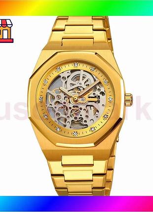 Bs часы skmei m034sgd best mix gold steel наручные золотые металлические для мужчин стильные аксессуар bas77/n
