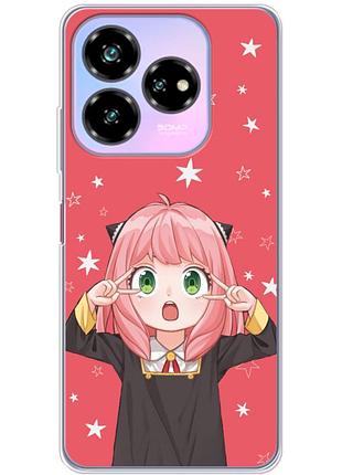 Чехол силиконовый с картинкой на zte nubia v60 design (аниме, anime)